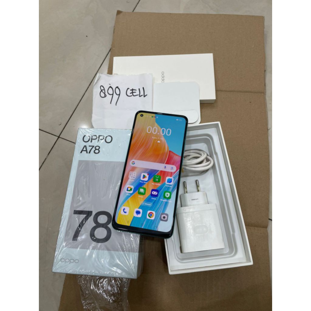 Oppo A78 5G 8/256gb garansi resmi