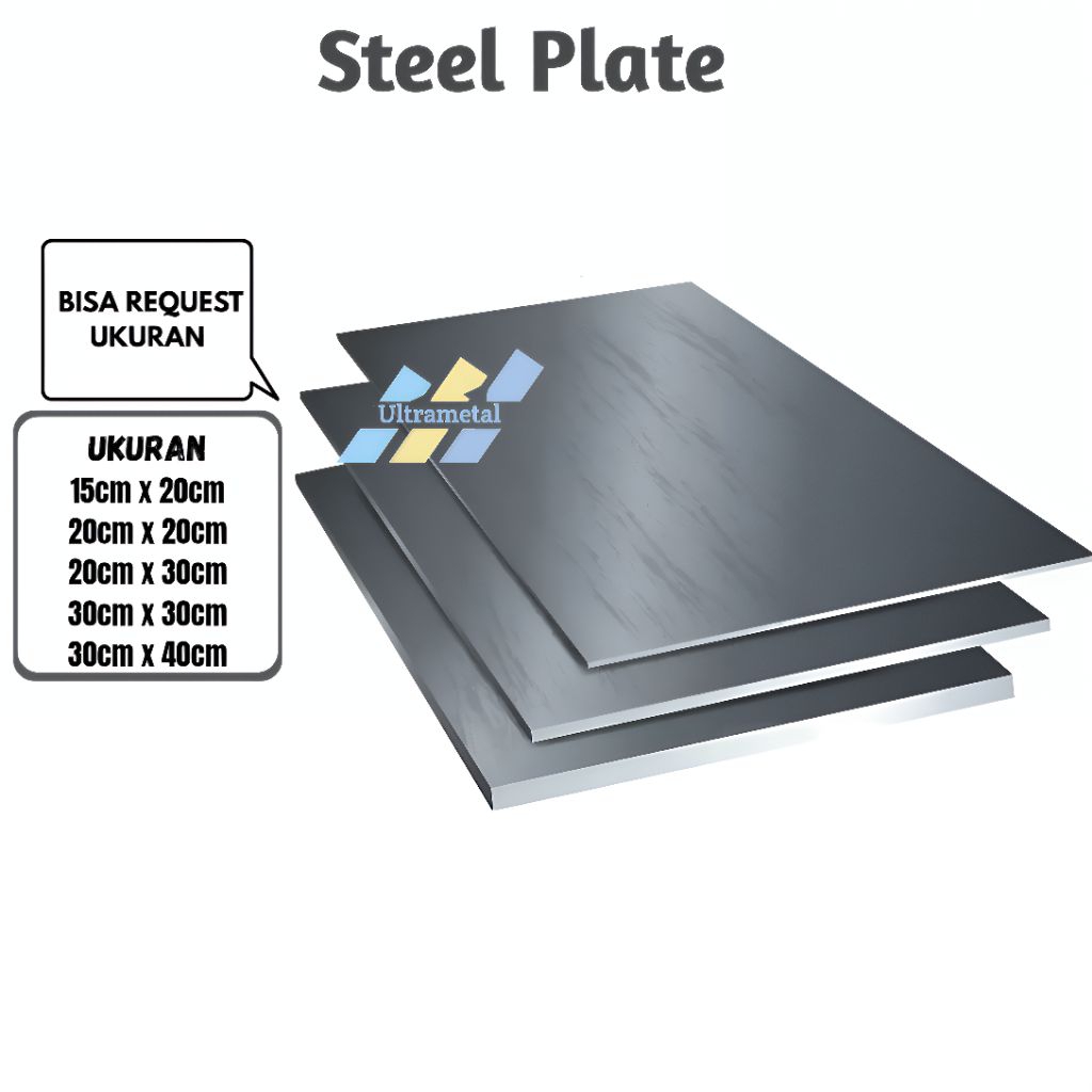 PLAT BESI TEBAL 2MM COSTUM UKURAN