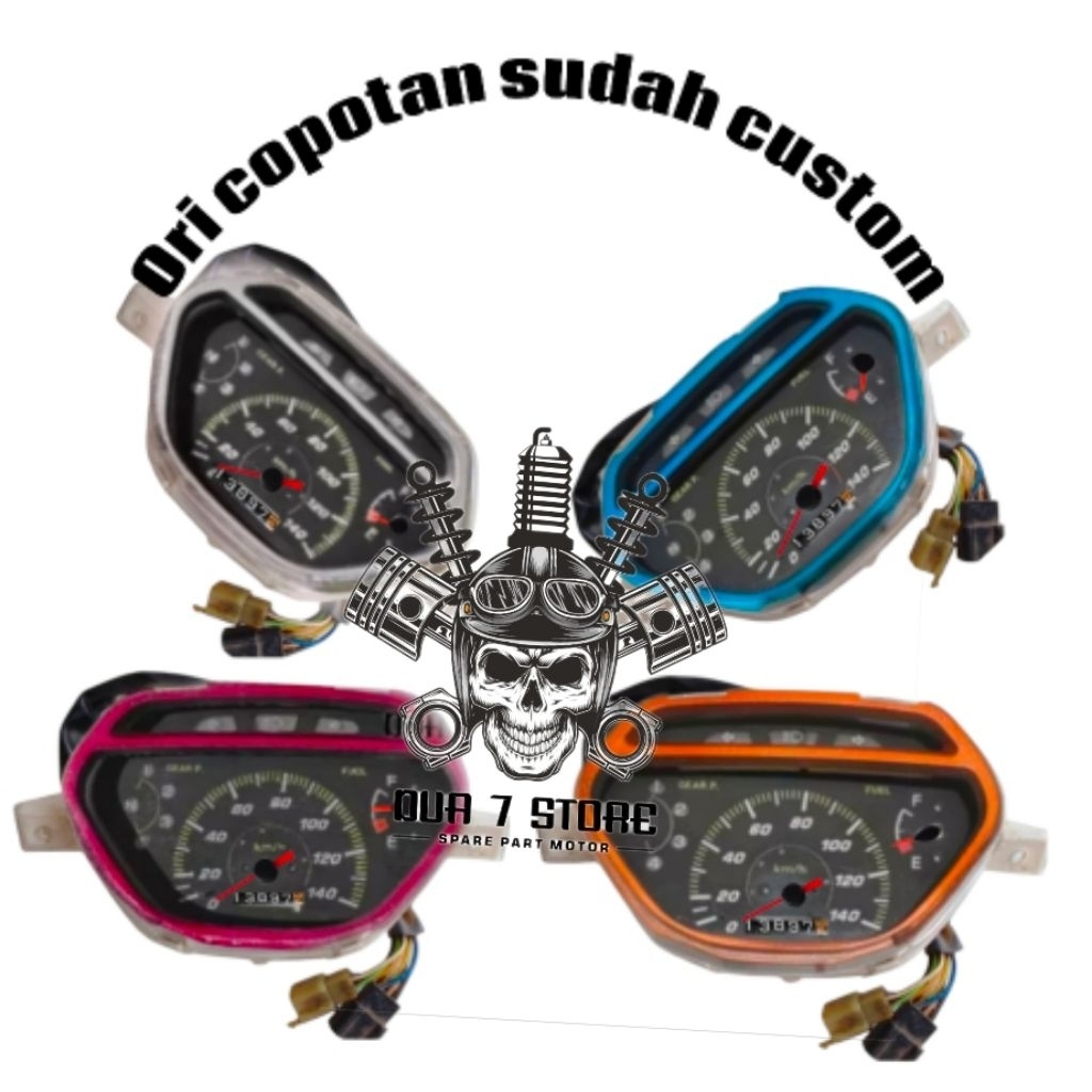 speedometer supra x 100 supra x lama supra xx original