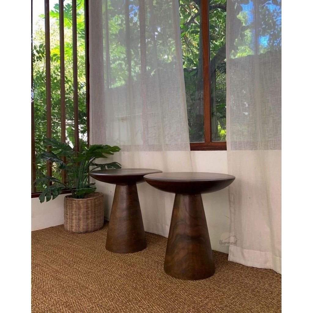 Coffe table suar Wood, coffee table simpel aesthetic