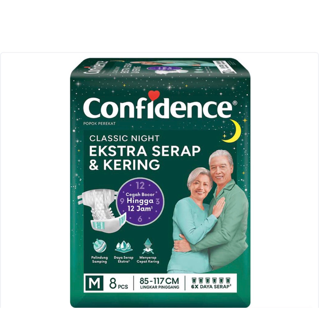 Confidence Adult Diapers - Popok Dewasa - Diapers Dewasa