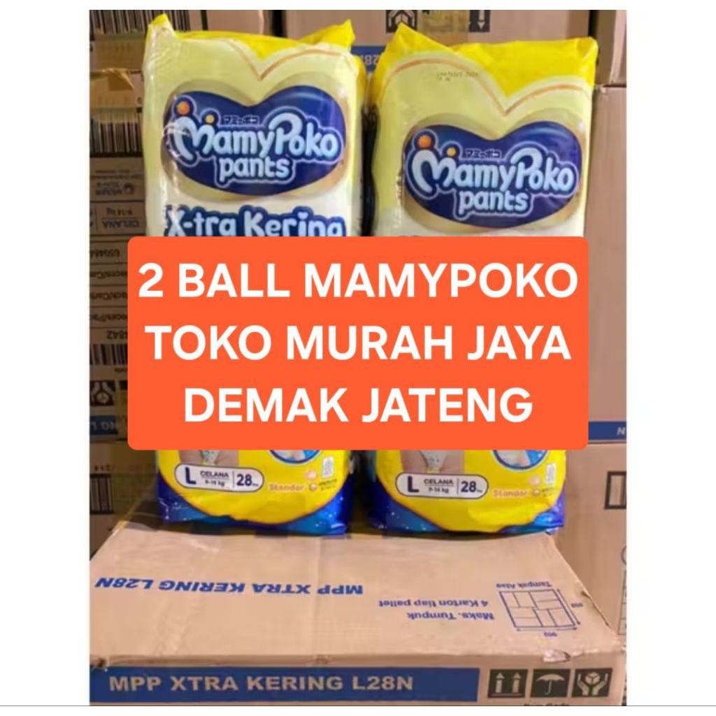 (LANGSUNG KIRIM) 1 BALL DAN 2 BALL MAMYPOKO PEMPERS POPOK MAMY POKO TOKO MURAH JAYA DEMAK JATENG