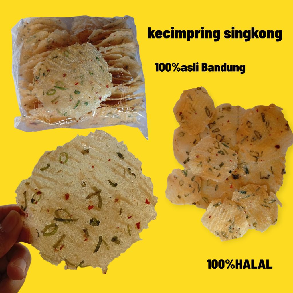 kecimpring/opak singkong mentah girih renyah asli bandung