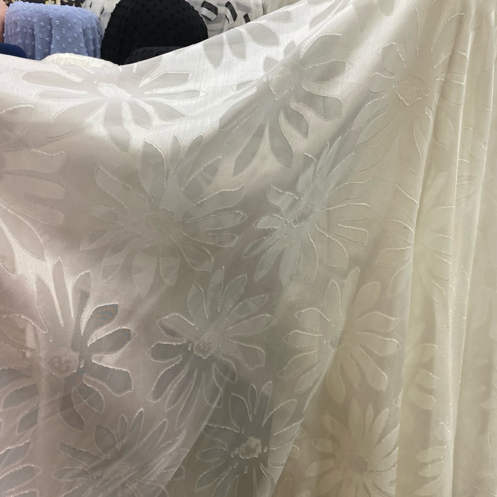 Kain doby mewah,embos,lebar 1.5,