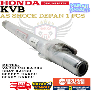 AS SHOCK DEPAN 1 PCS KVB ASLI HONDA BEAT KARBU,VARIO KARBU,SCOOPY KARBU