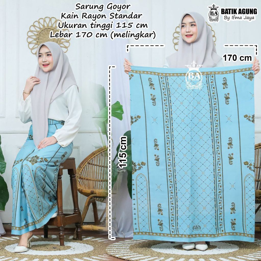 SARUNG GLOYOR /Sarungnya SANTRI /SARUNG SANTRI PUTRI/SARUNG WANITA/SARUNG Aqil/SARUNG BATIK /SARUNGS