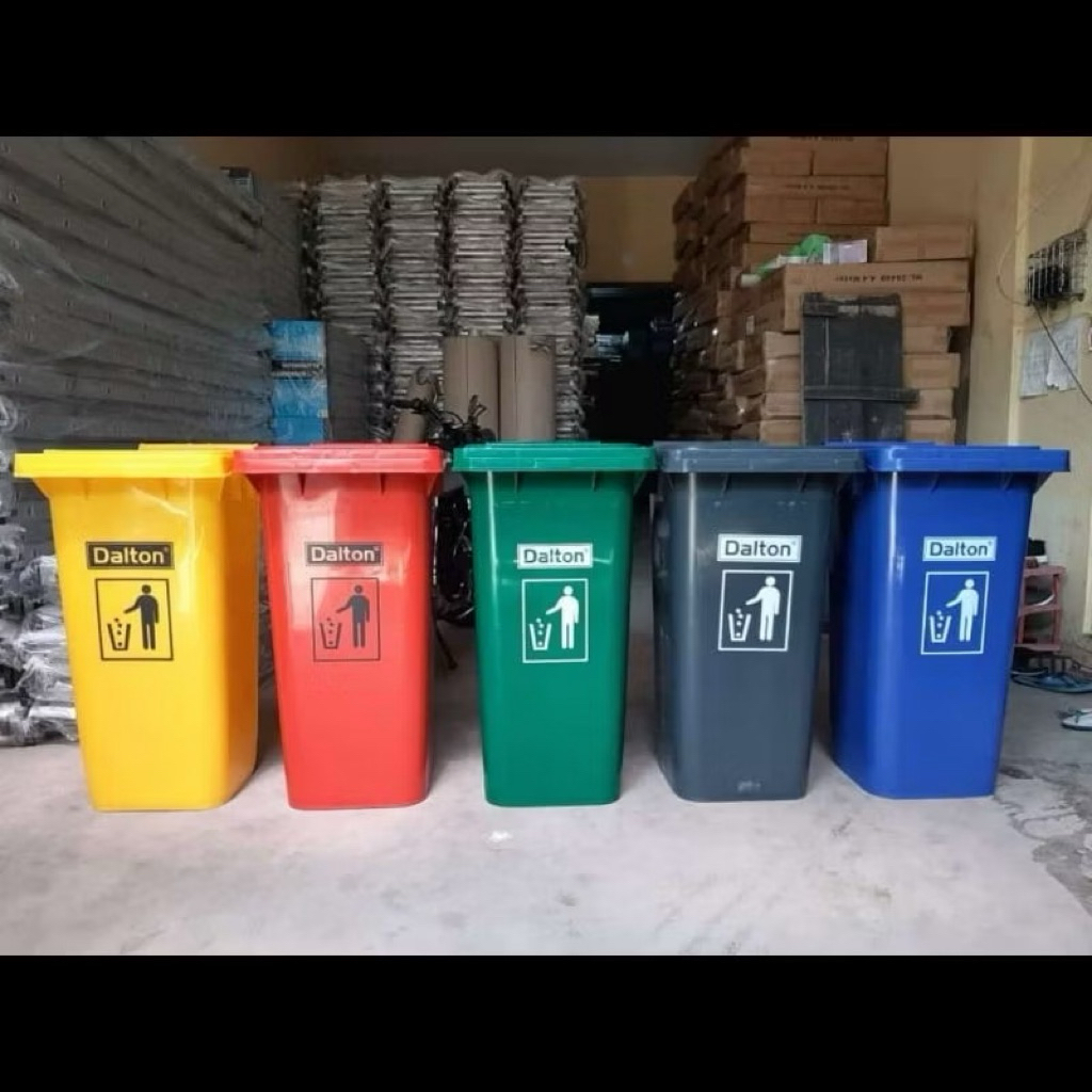 Tempat Sampah Roda 100Lt -120Lt - 240Lt Dalaton HDPE