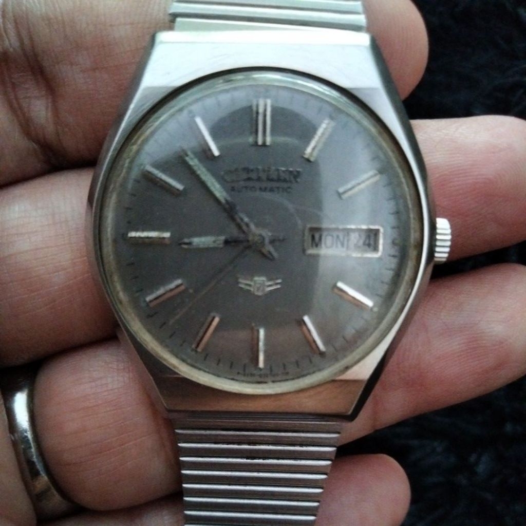 Citizen manual wind vintage rare
