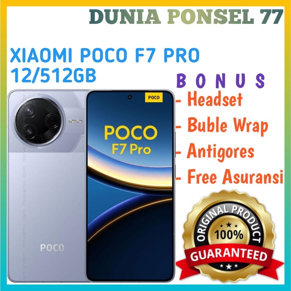 XIAOMI POCO F7 PRO 5G 12/512GB PROCESSOR SNAPDRAGON 8 GEN 3