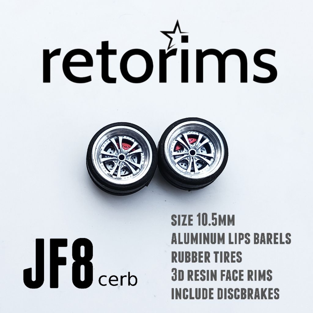 ban karet diecast 164 retorims JF8 size 10.5mm