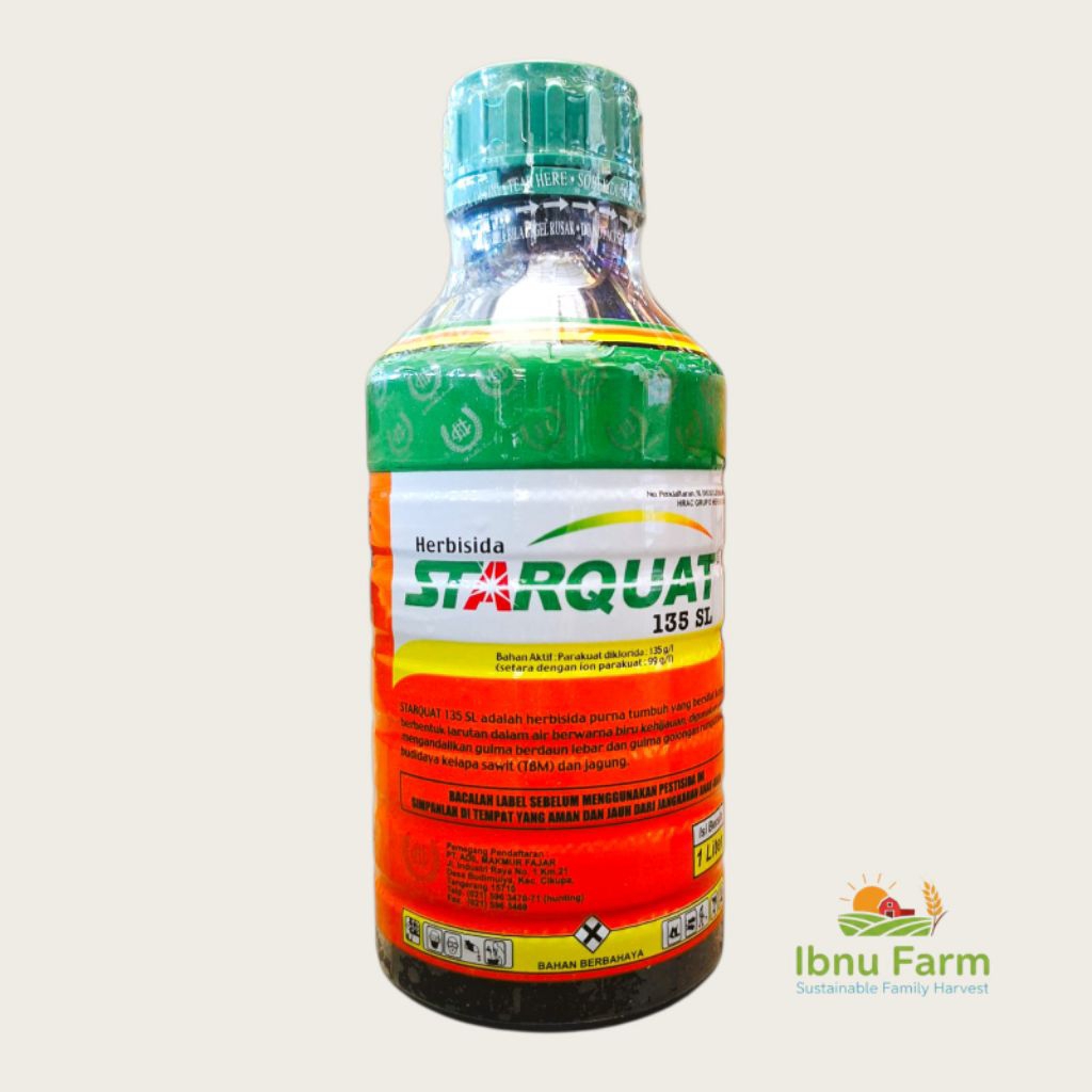 Herbisida Starquat 135 SL Isi 1 Liter