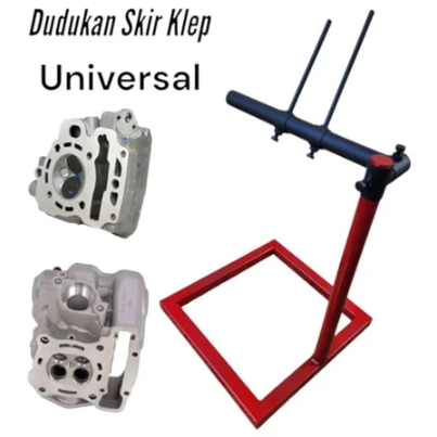Dudukan skir klep Stand skir klep universal semua motor