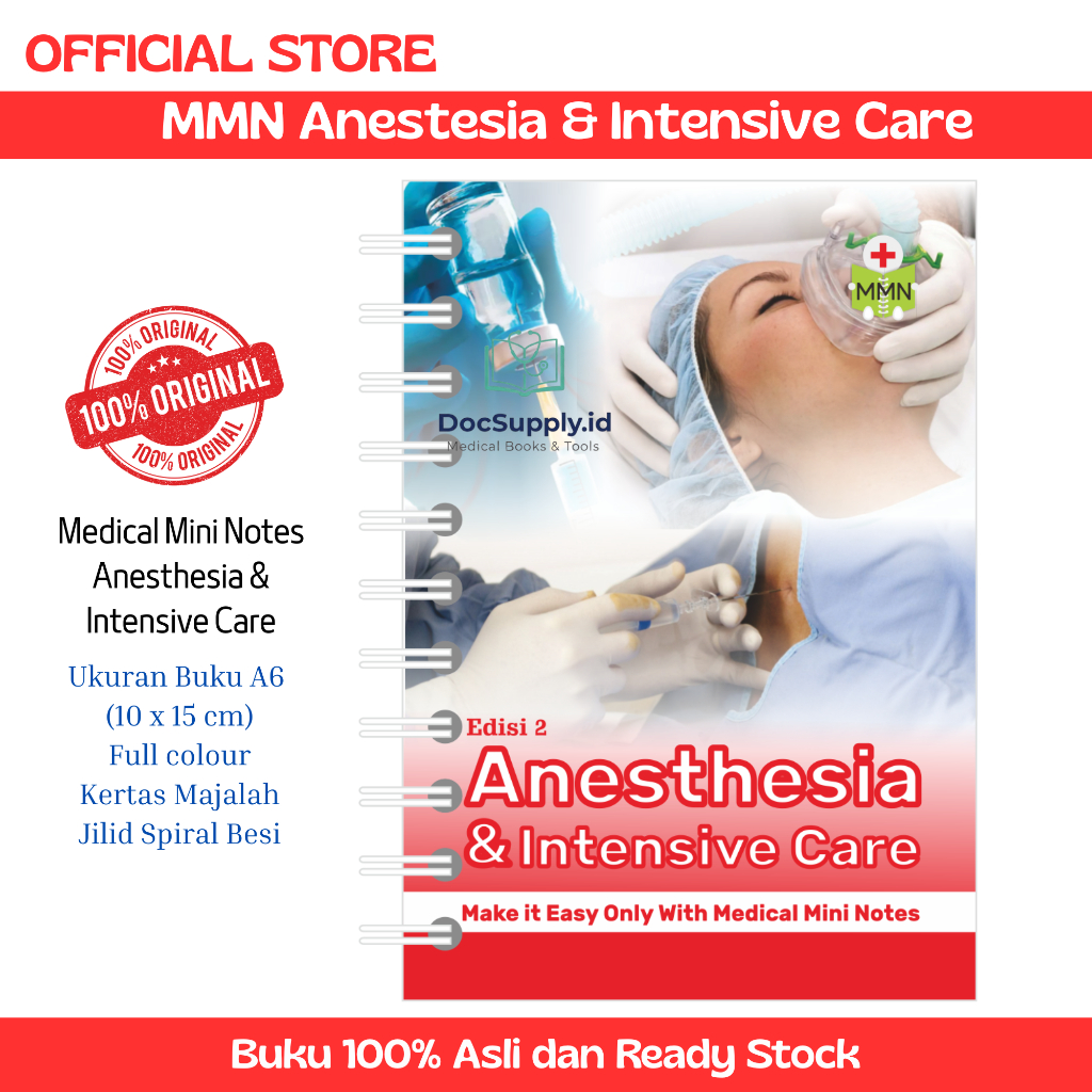 EDISI TERUPDATE|| Medical Mini Notes - Anesthesia & Intensive Care || MMN Anestesi