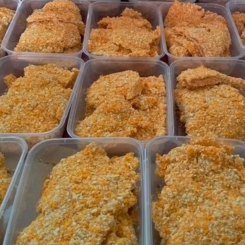 Chicken Katsu Frozen Home Made Kedai Yupi Free Saus
