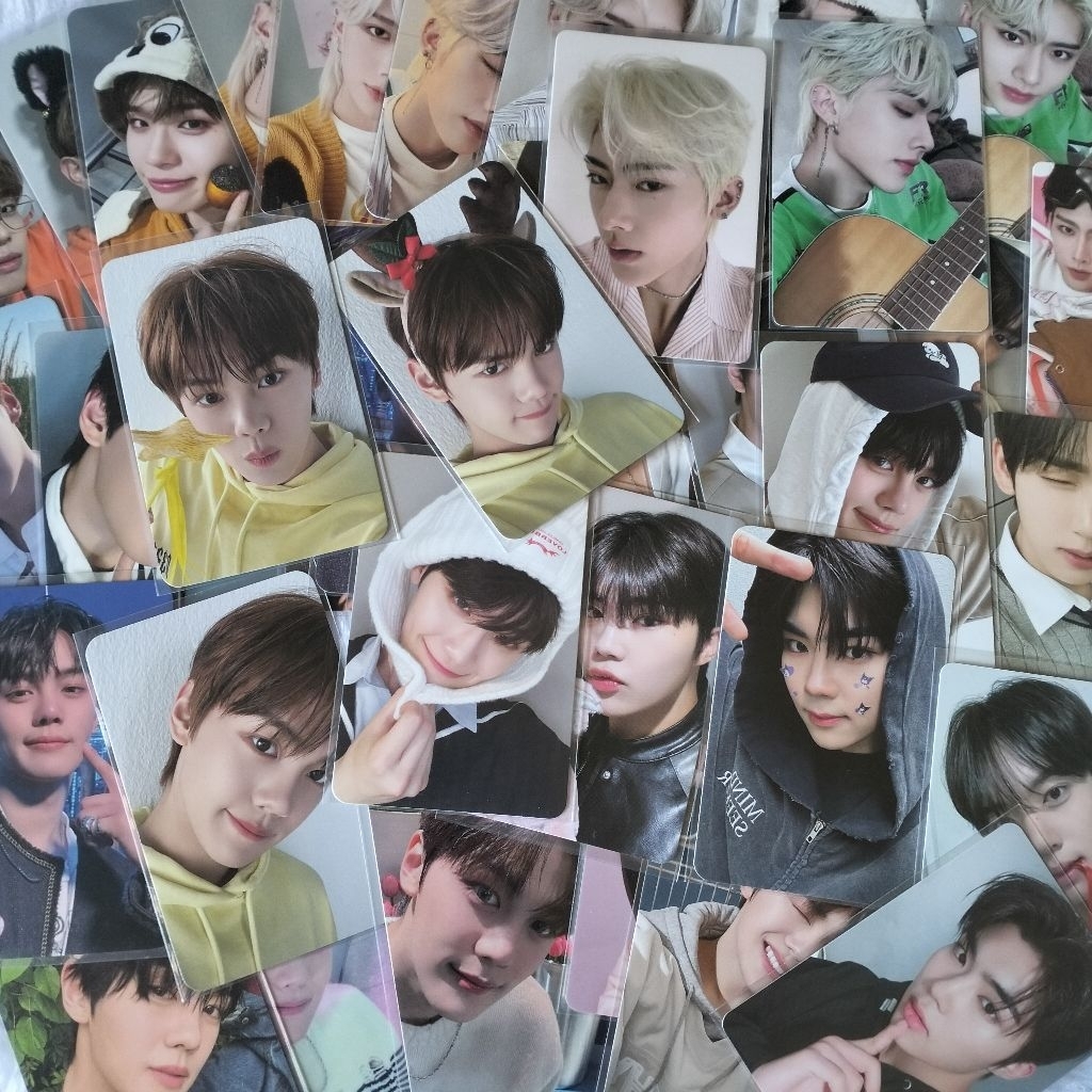 Ready stock photocard pc official zb1 zerobaseone ricky gyuvin gunwook yujin taerae shimkongz pob be