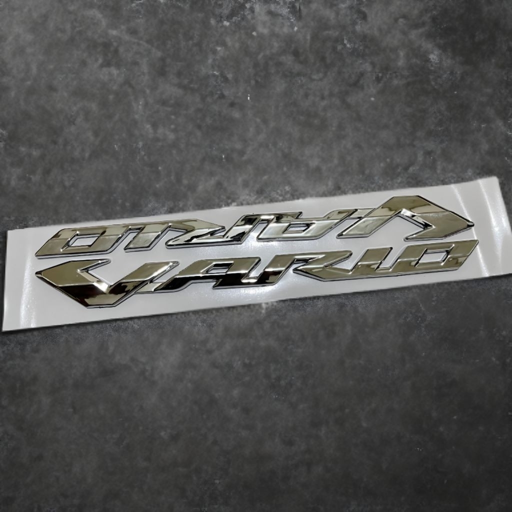 logo emblem motor honda vario 125 dan 150i vario led old vario kzr