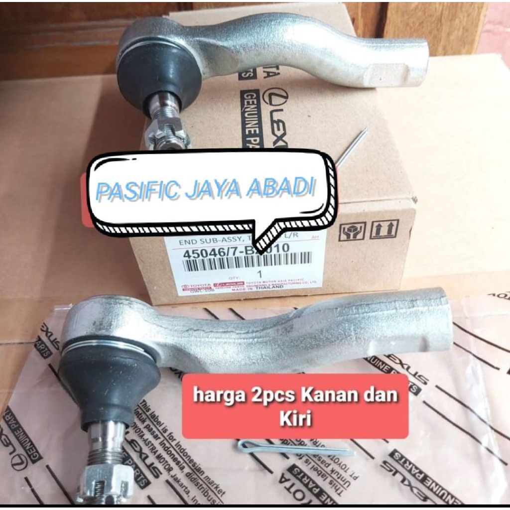 TIE ROD END TIE ROD AVANZA XENIA 2004-2011 ORIGINAL HARGA 1SET KANAN KIRI