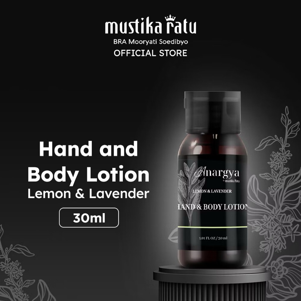 Anargya by Mustika Ratu Hand and Body Lotion Aroma Lemon & Lavender