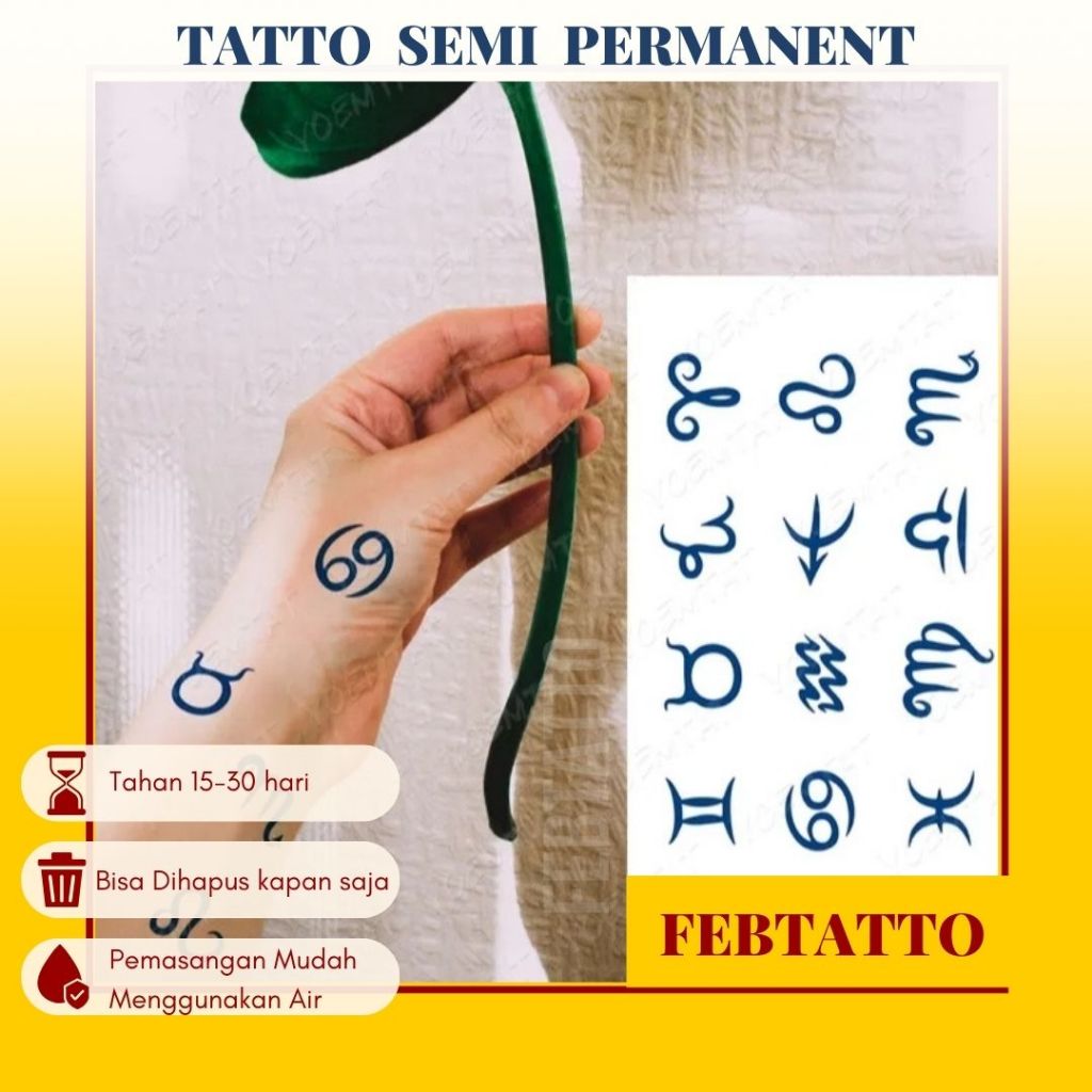 FRUIT INK Temporary Tattoo Size 11cmx18cm Aesthetic Tattoo Sticker Halal Wholesale Water Tattoo Moti