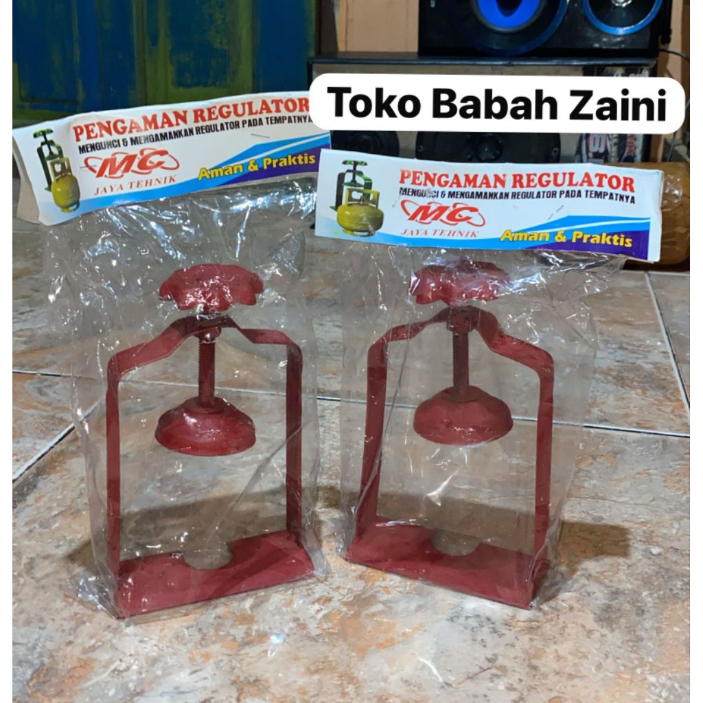 Pengaman Regulator Gas LPG 3kg / 12kg, Pengunci Regulator / Kompor Gas