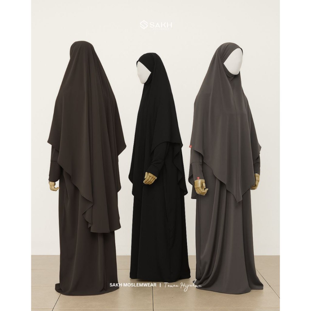 Lubna abaya gamis basic syar'i daily muslimah
