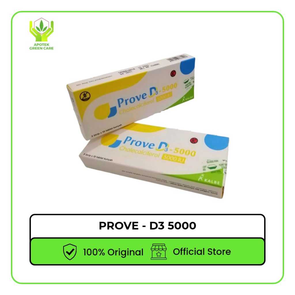 Prove D3 5000 IU 10 TabletSUPLEMEN