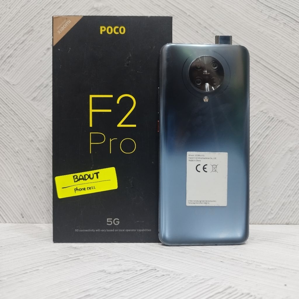 Poco F2 Pro 5G 8/256GB Handphone Second Bekas Fullset