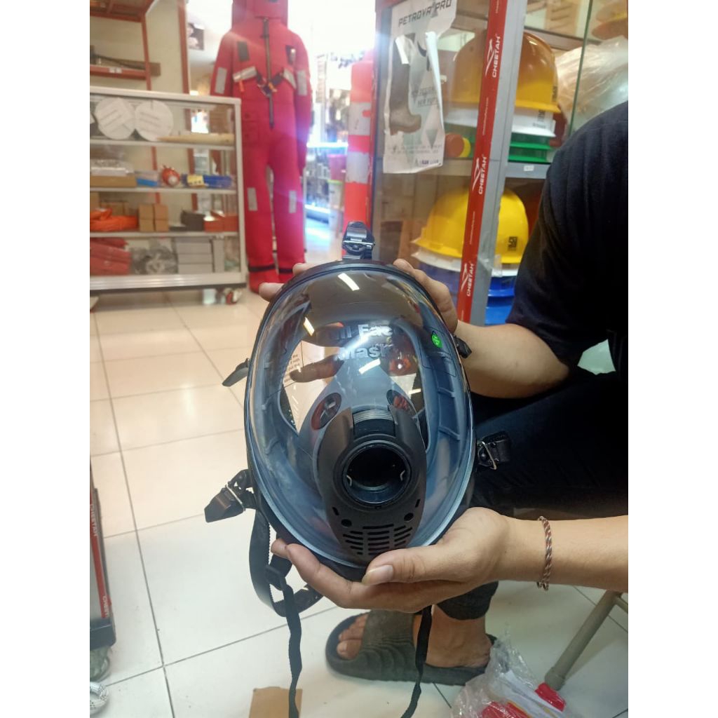 masker full face scba dan selang respirator scba original