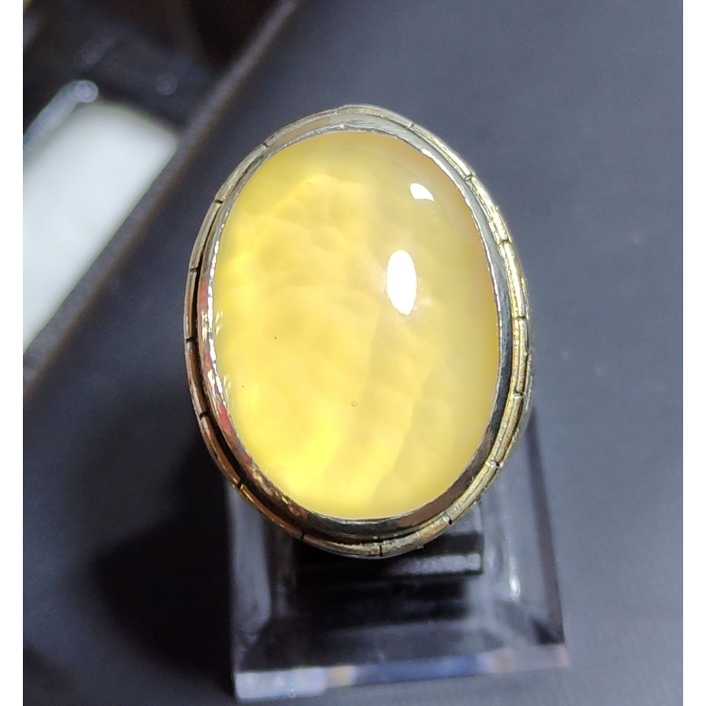 batu akik fenomena serat awan ndasar golden Pacitan rare item