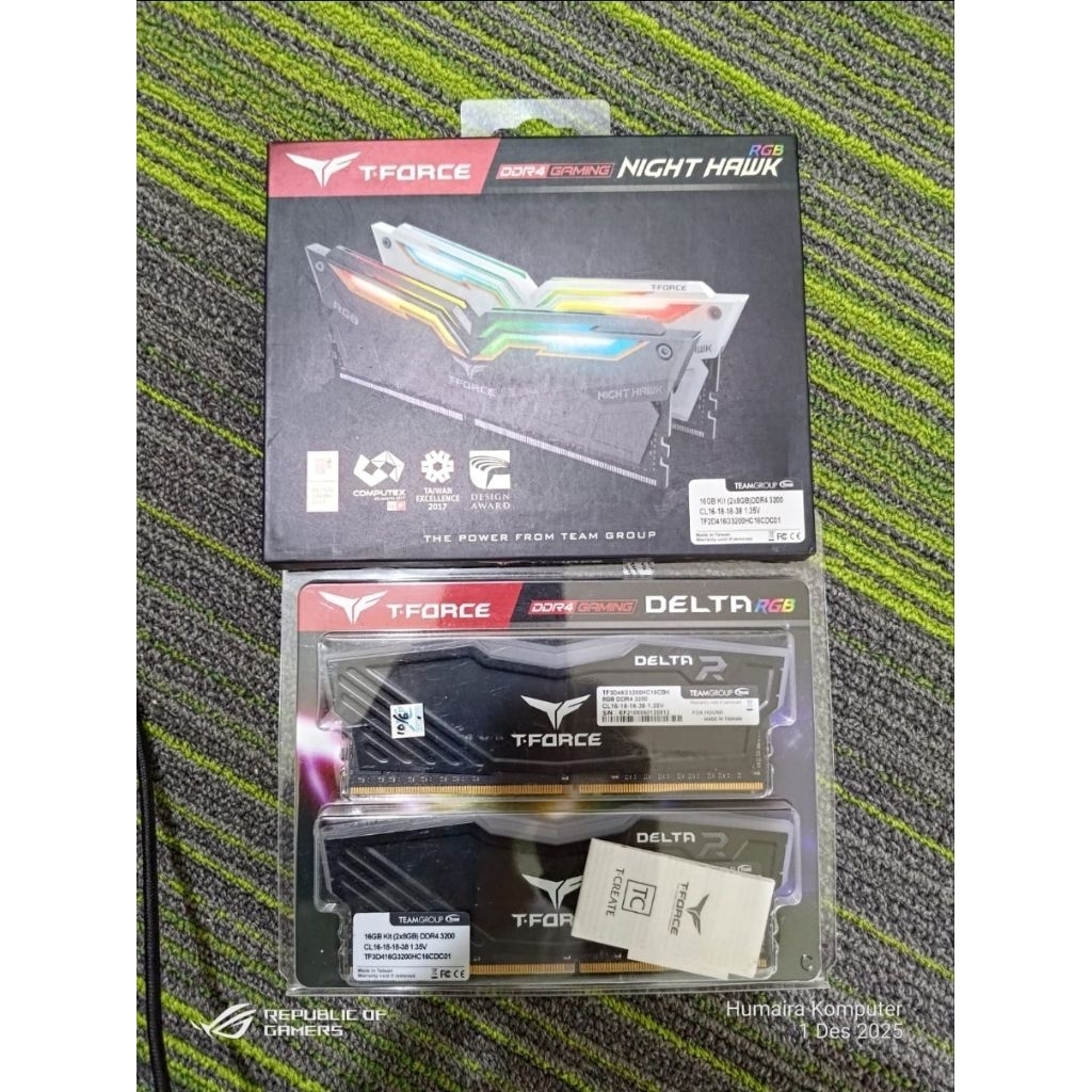 Ram Ddr4 2x8gb 16gb RGB