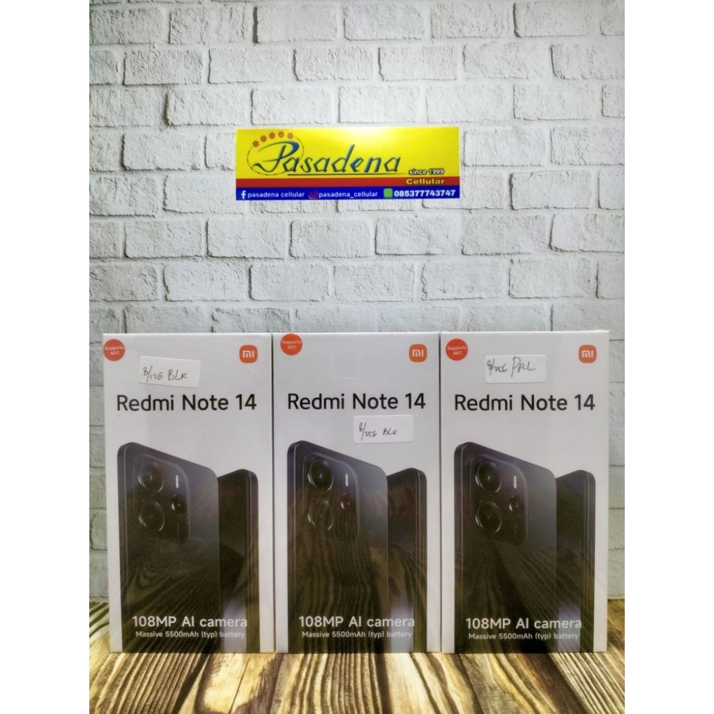 Hp Xiaomi Redmi Note 14 Ram 8/256Gb Garansi Resmi