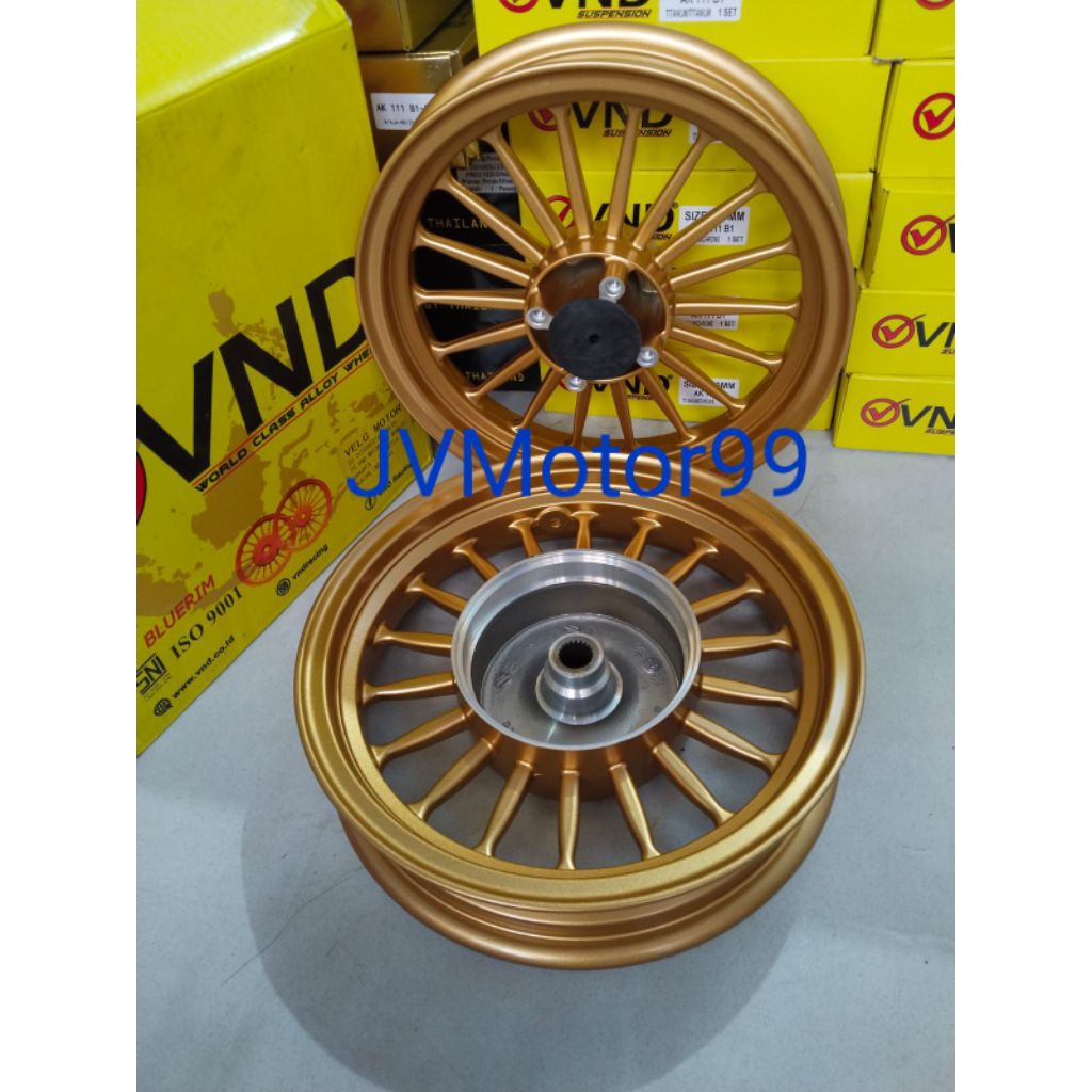 VELG RACING VND BLUERIM RING 12 SCOOOY OLD /BEAT /VARIO 110/ GENIO