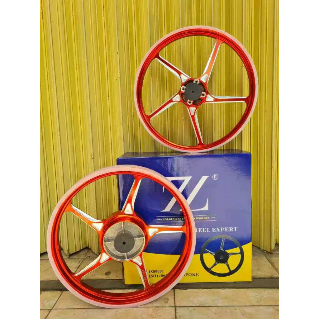 COD CNC Velg ring 17, Velg racing murah dana pelajar sama dengan velg VND pelek DND , Velg sepasang 