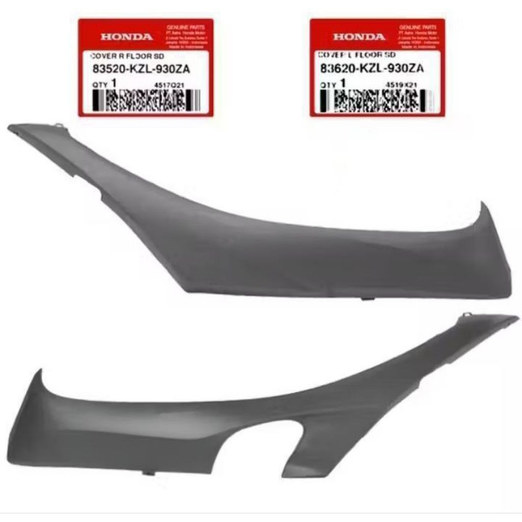 83520-KZL-930ZA 83620-KZL-930ZA Cover Dek Bawah Samping Pijakan Kanan Kiri Spacy Karbu & Spacy Fi Or