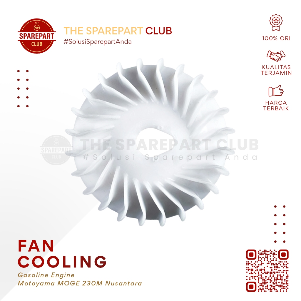 Kipas Pendingin Engine Motoyama MOGE 230M 230 M Nusantara - Fan Cooling