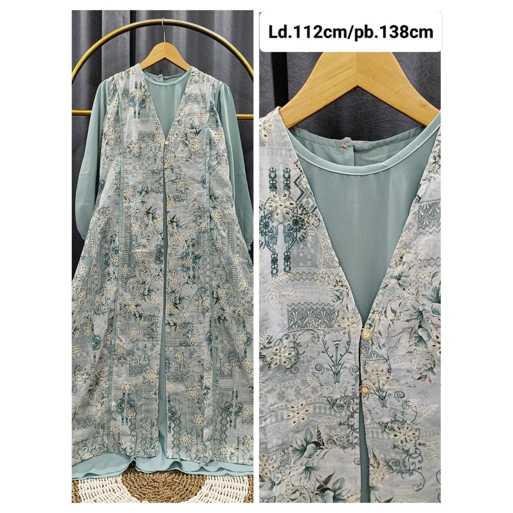 Gamis Katbol Butik Nazwa/LFY/Kaula/Ayuma/Dress Bkk/ KEV/ Premium Original/Goldy/Setrok VNS