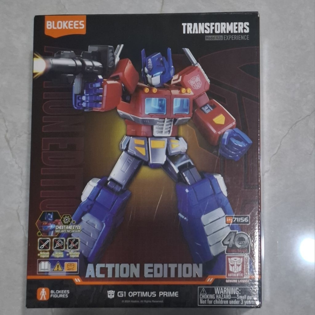 BLOKEES Action Class Optimus Prime G1