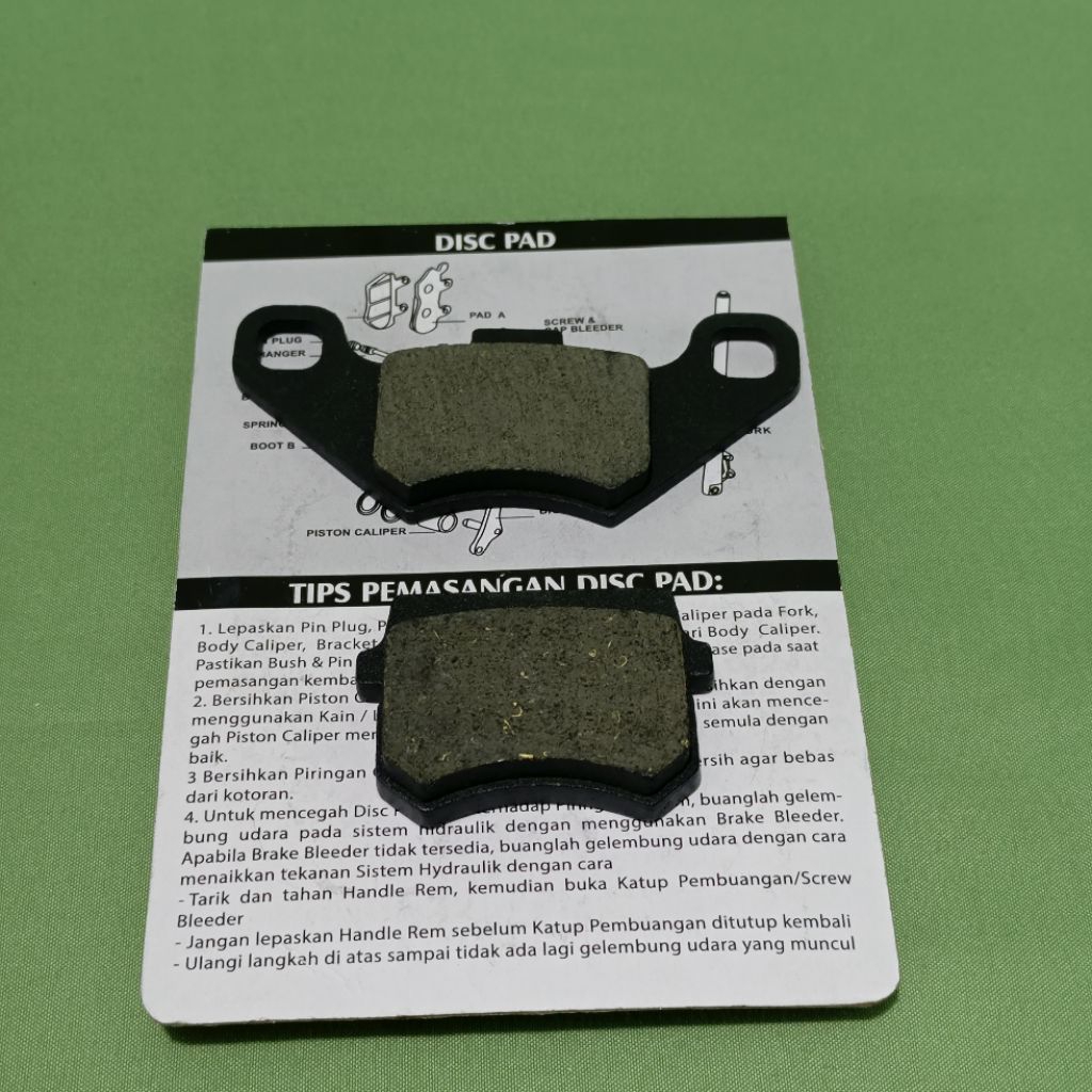 KAMPAS REM BELAKANG MOTOR LISTRIK GESIT'S G1