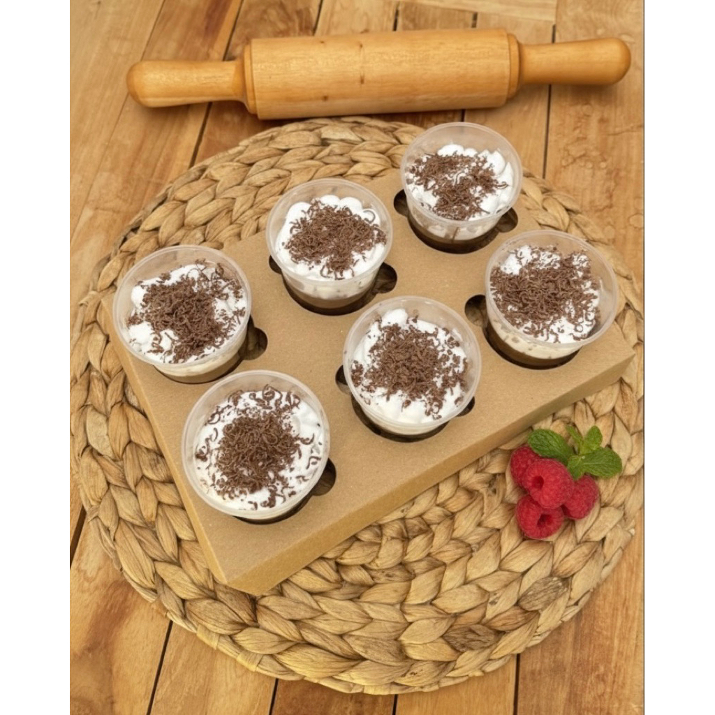 CHOCOLATE PUDDING MOUSSE (Cup) - HAMPERS NATAL & NEW YEAR