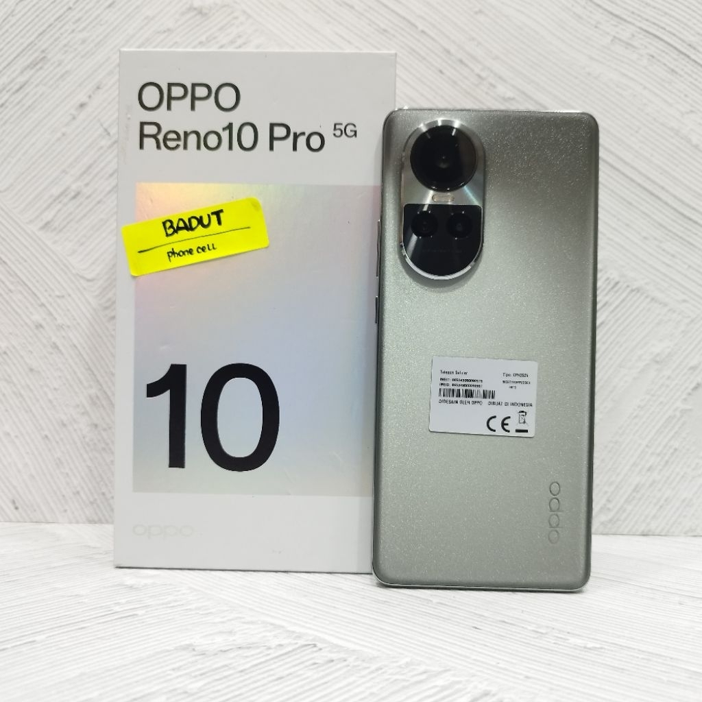 Oppo Reno 10 Pro 5G Ram 12/256GB Handphone Second Bekas Fullset