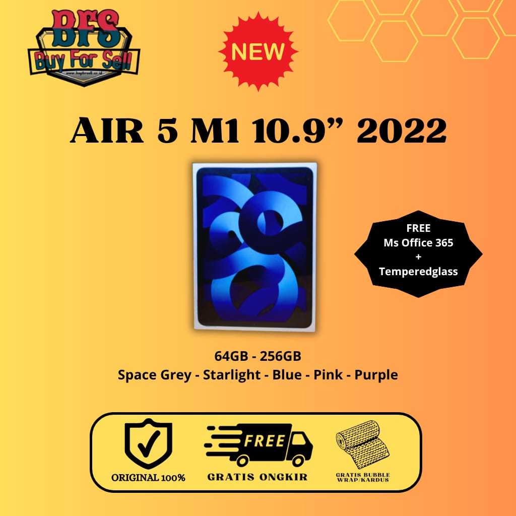 APPLE IPAD AIR 5 M1 2022 CPO 10.9 INCH 64GB 256GB WIFI ONLY