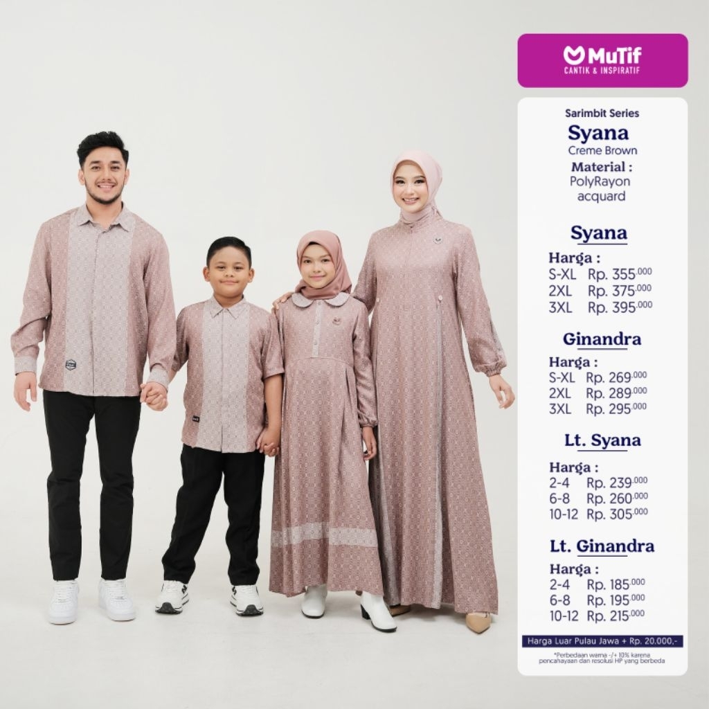 Sarimbit series syana mutif sarimbit mutif