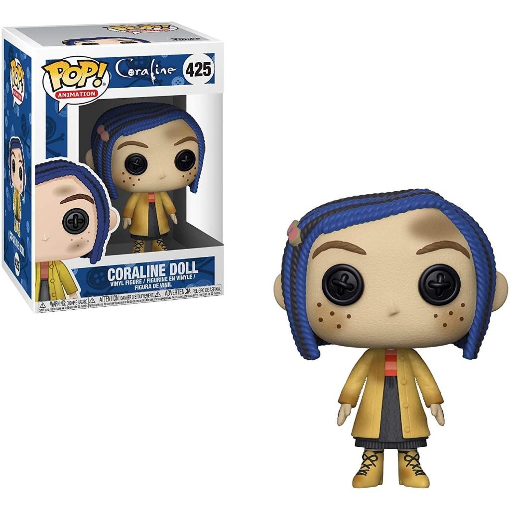 Funko Pop Movies: Coraline - Coraline As A Doll Collectible Figure