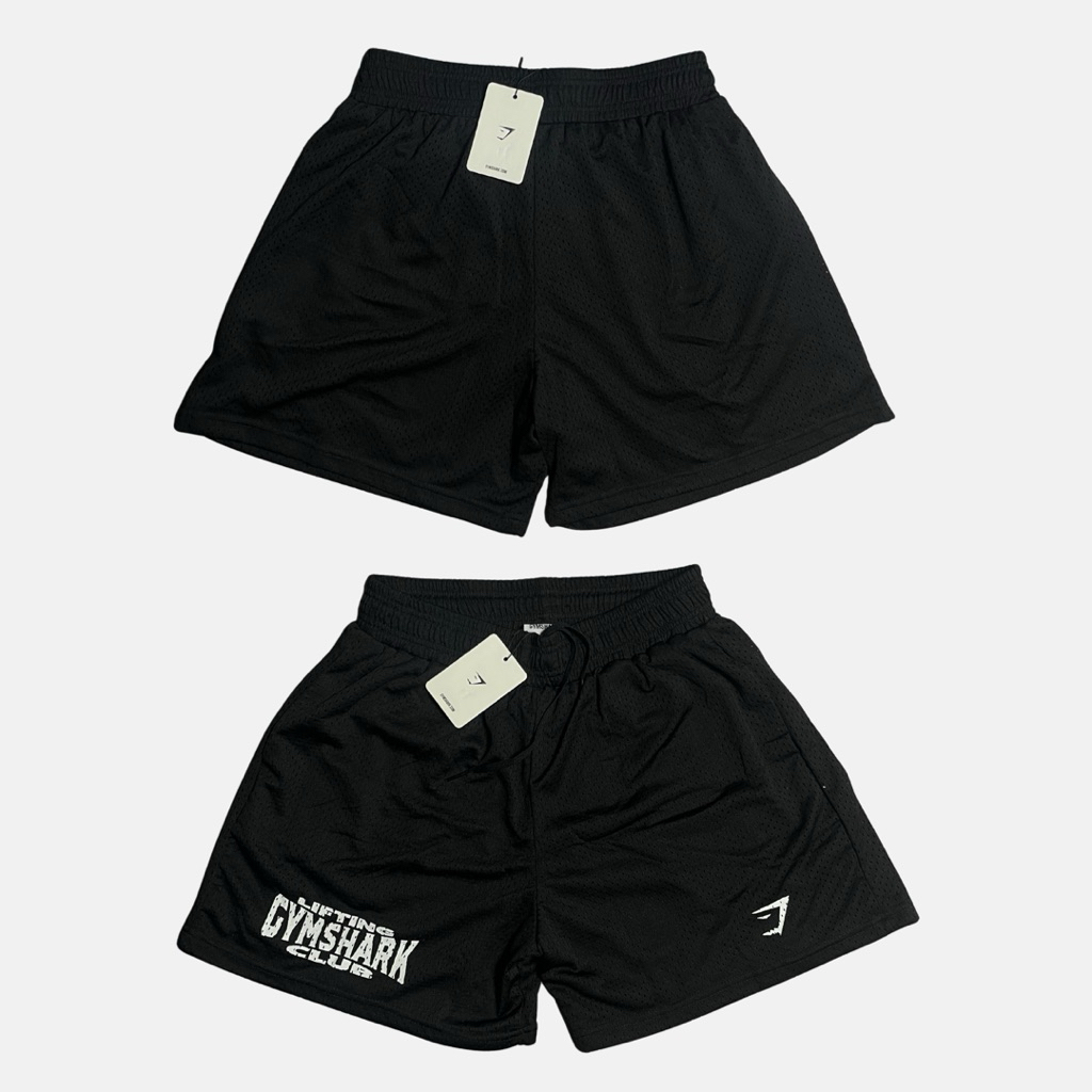 Celana Pendek Pria Olahraga hitam Gymshark GC-02