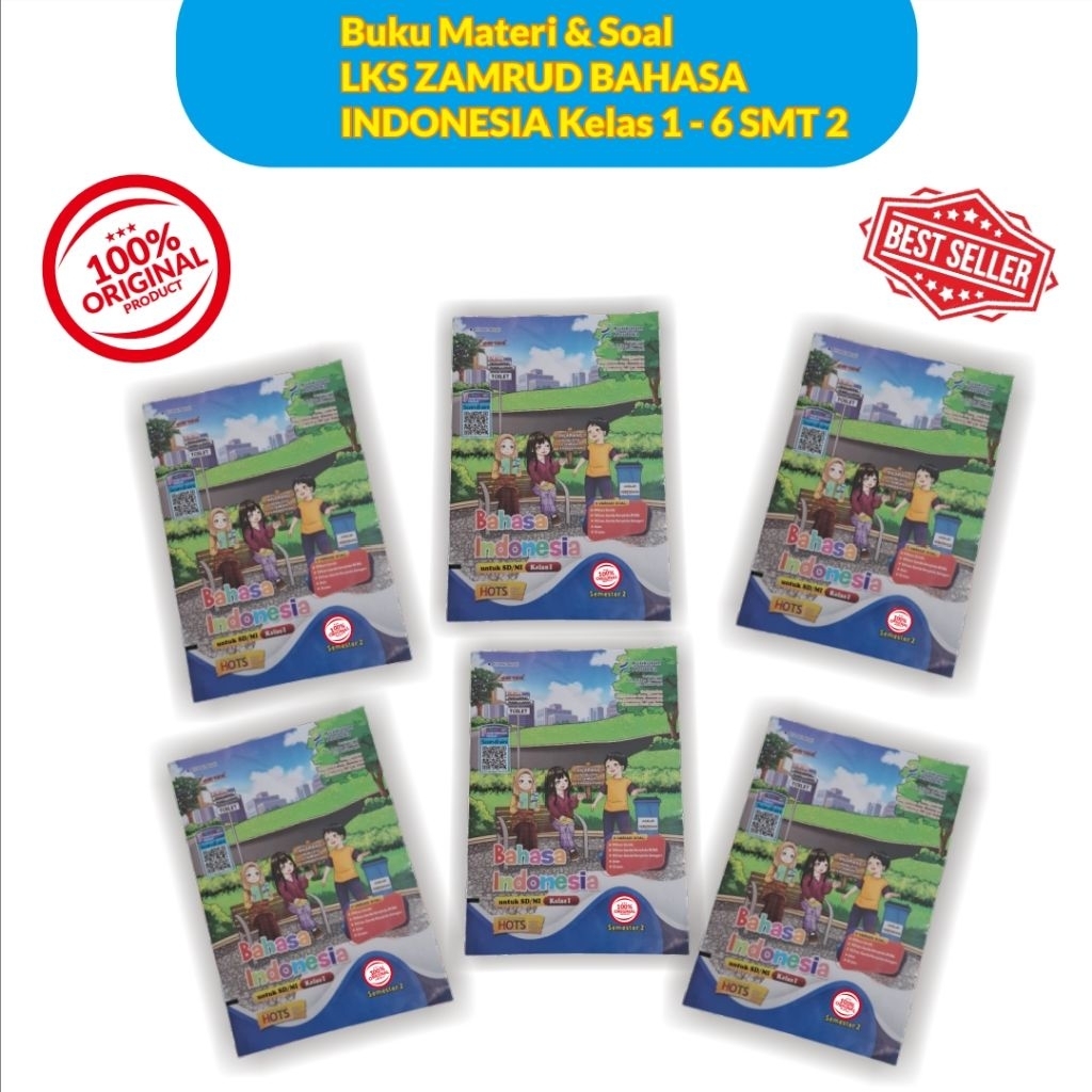 LKS ZAMRUD Bahasa Indonesia KELAS 1 - 6 SD PUTRA NUGRAHA SEMESTER 2 KURIKULUM MERDEKA