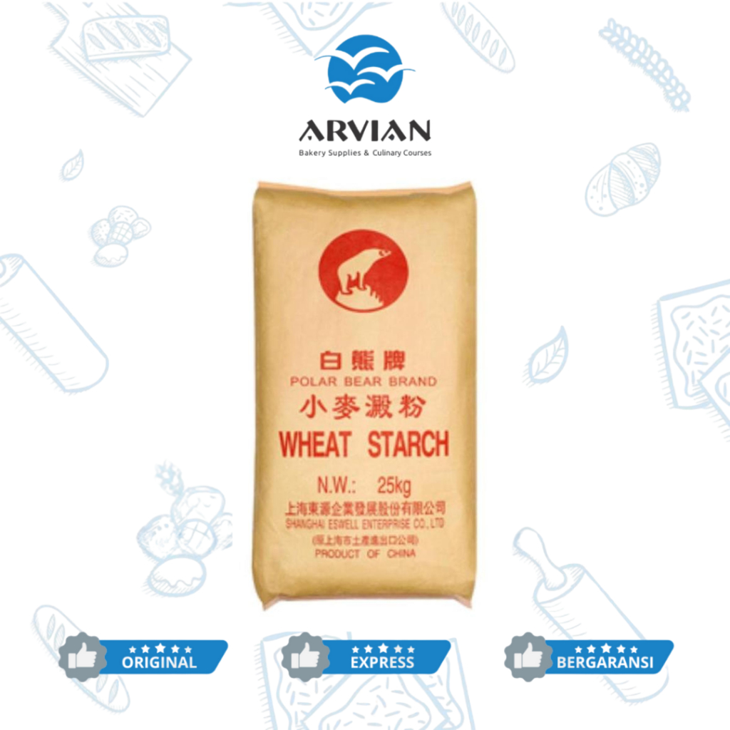 Tepung Tang Mien Gandum Polar Bear Brand 25 Kg