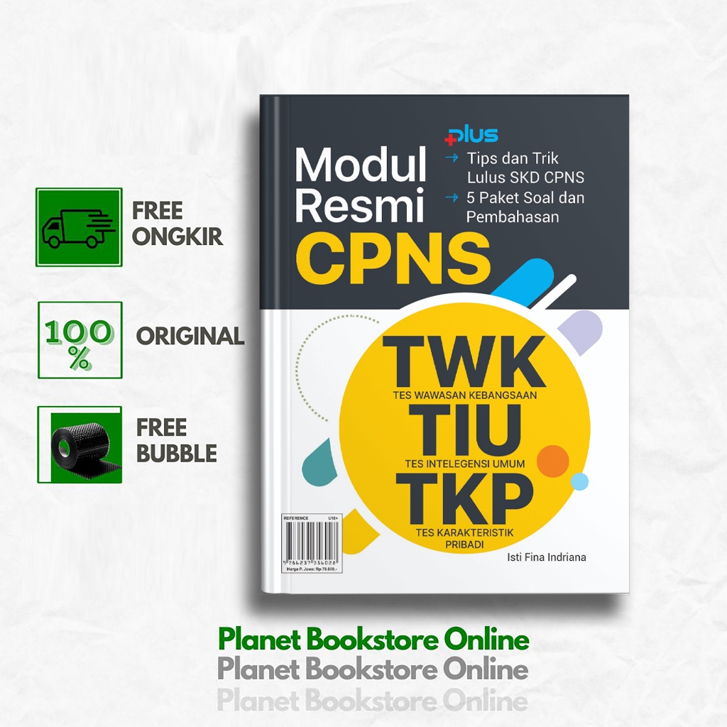 Buku Modul Resmi CPNS (TWK, TIU, TKP)