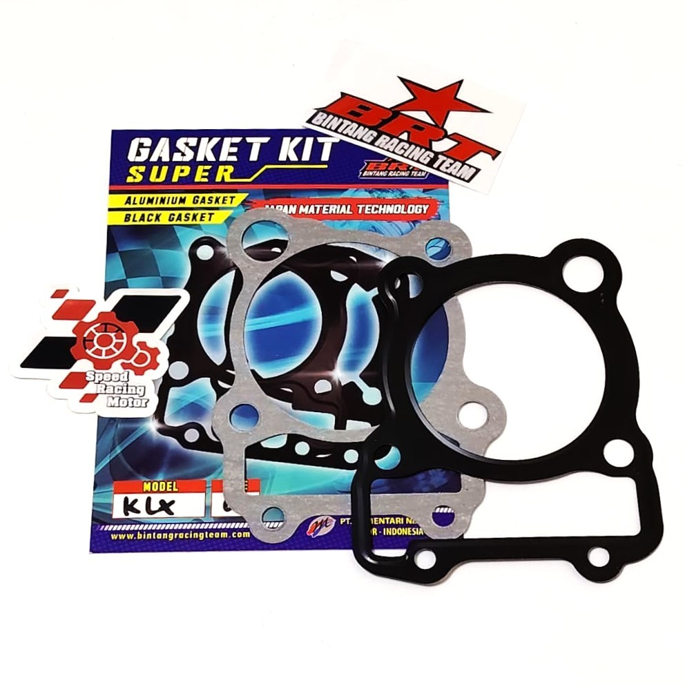 PAKING BRT GASKET CERAMIC BLOK HEAD 63 66 68 mm KLX D TRACKER PACKING ATAS BAWAH BRT 66mm 68mm KLX 1