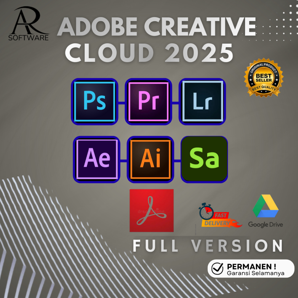 (WIN/MAC) Adobe ALL Apps Terbaru 2025 - Full Version |Lifetime (Versi Terbaru)