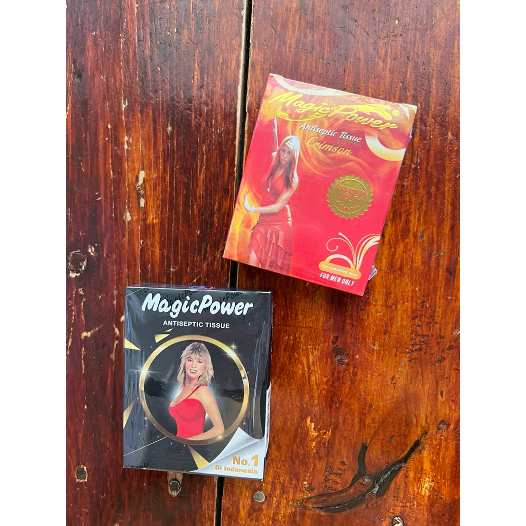 [KHUSUS BATAM] MAGIC POWER TISU MAGIC MERAH/HITAM